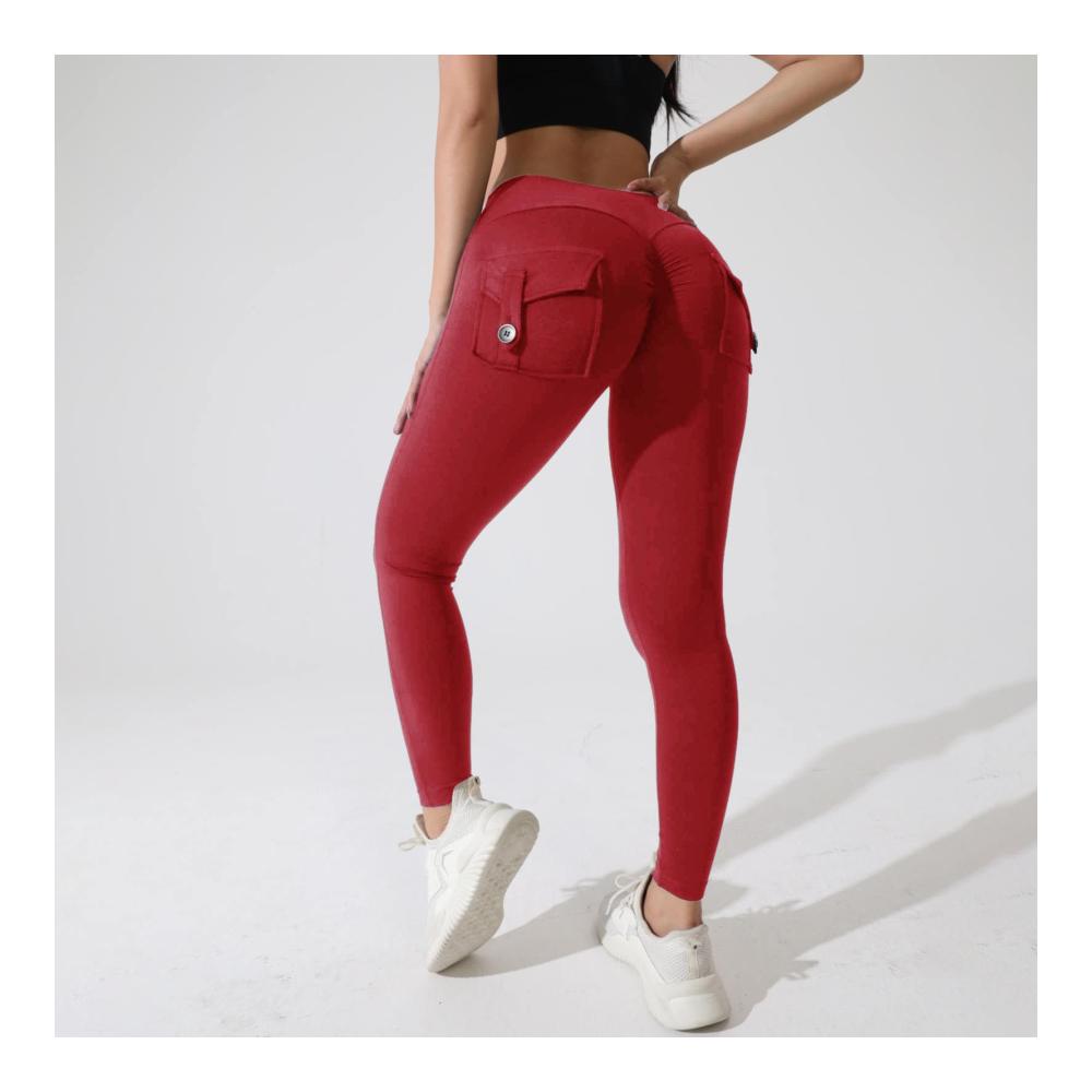 Damen Jogginghosen Sport Gymnastik Leggings Kompressionshose Aktiv Garten Leggings für Frauen mit Taschen Sport Golf Yoga Schwarz Workout Mesh Butt