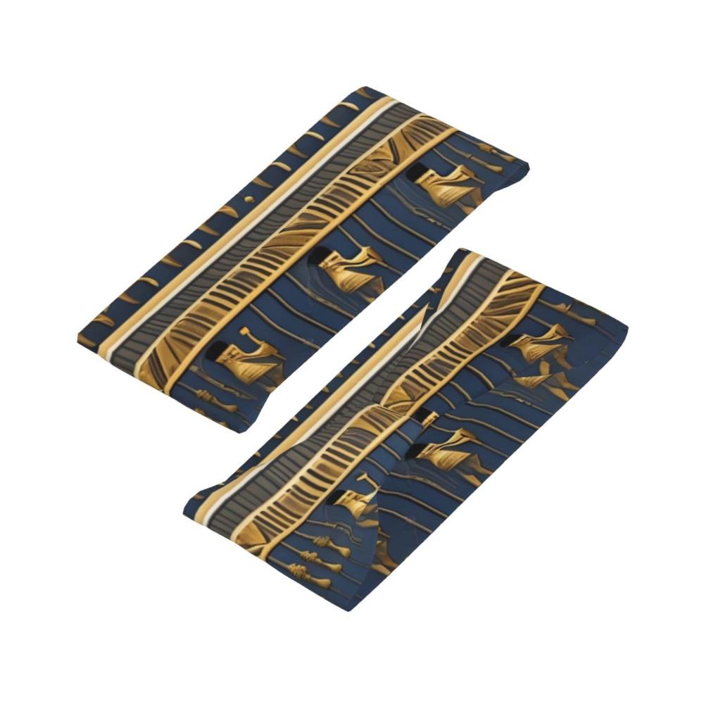 Ägyptische Pharaonische Fresken Stirnband Elastisches Feuchtigkeitsableitendes Haarband Geeignet für Laufen Fitnessstudio Yoga Herren Damen