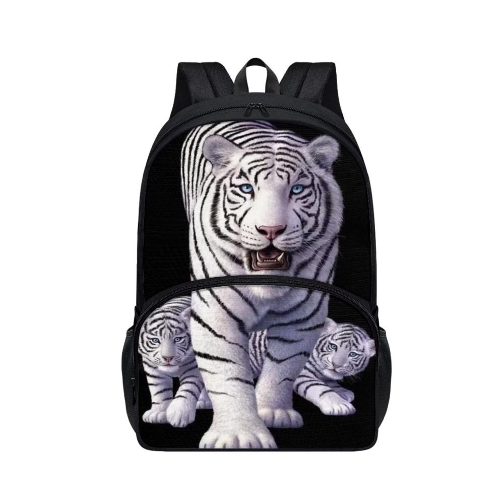 Tiger auf Schwarz
