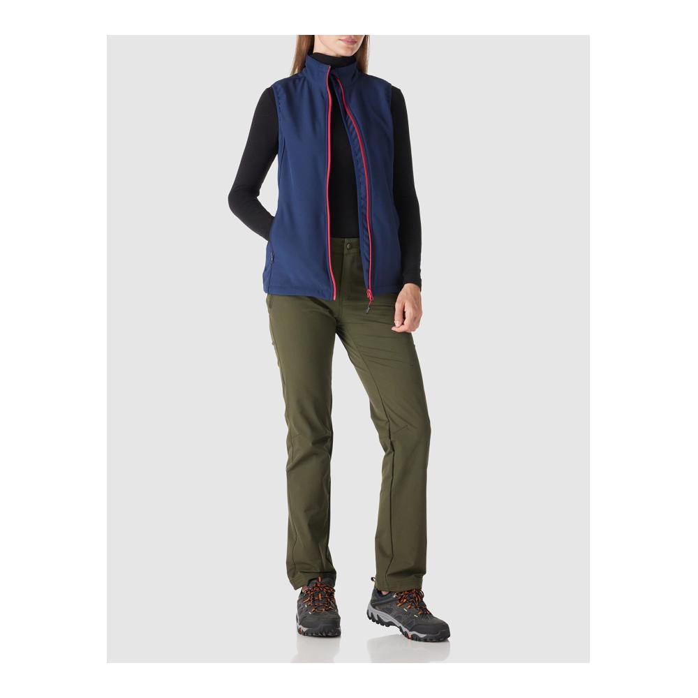 Sportliche Damen Softshell Weste für Outdoor-Abenteuer Leicht & Warm Winddicht Gefüttert für Golf Wandern und Camping