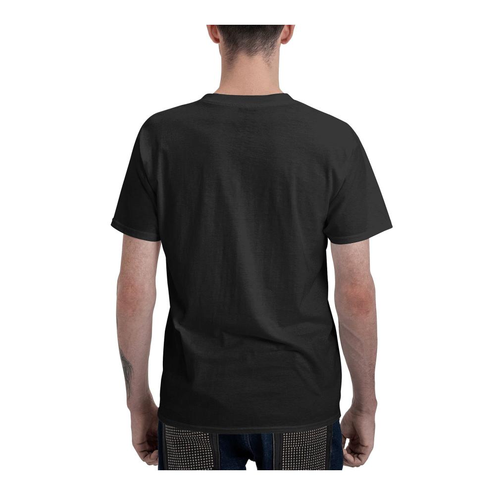 Stilvoll und bequem Herren T-Shirt aus weicher Baumwolle mit Logo-Druck und lässigem O-Ausschnitt. Ein Must-Have für Männer Fans