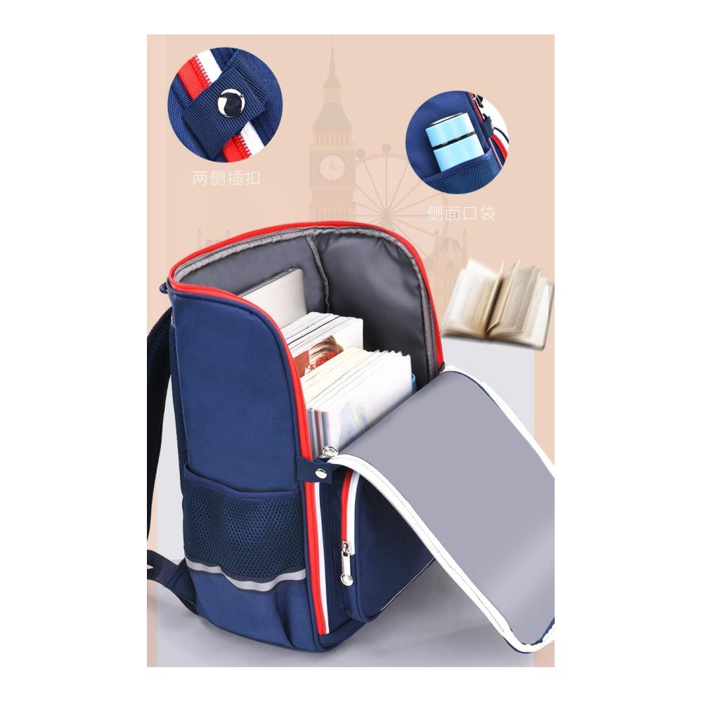 Hochwertiger Schulranzen für Kinder im Alter von 6-12 Jahren Robuster Rucksack mit ergonomischem Design und viel Stauraum. Perfekt für die Schule