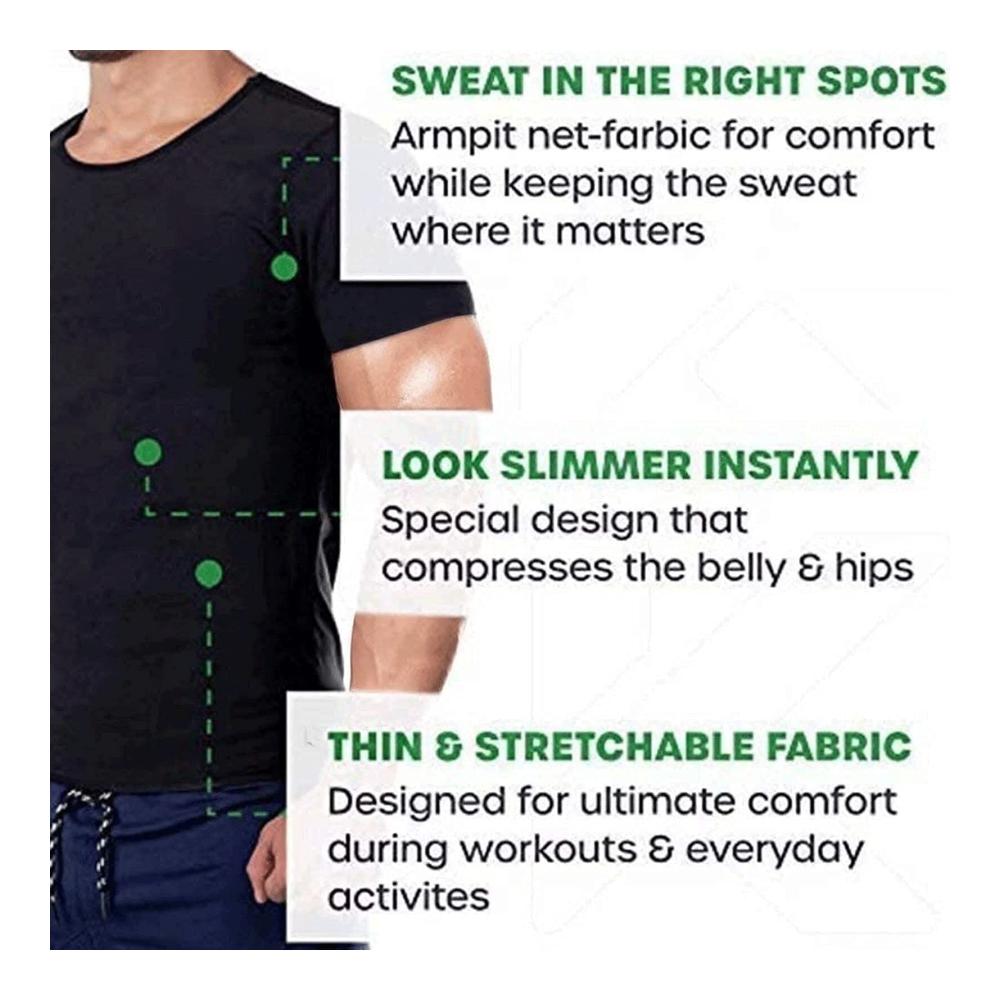 Perfektes Training Herren Sauna Unterhemd zur Gewichtsreduktion mit Reißverschluss. Hot Neopren Korsett Taille Trainer für schlanken Körper. Männer 4XL