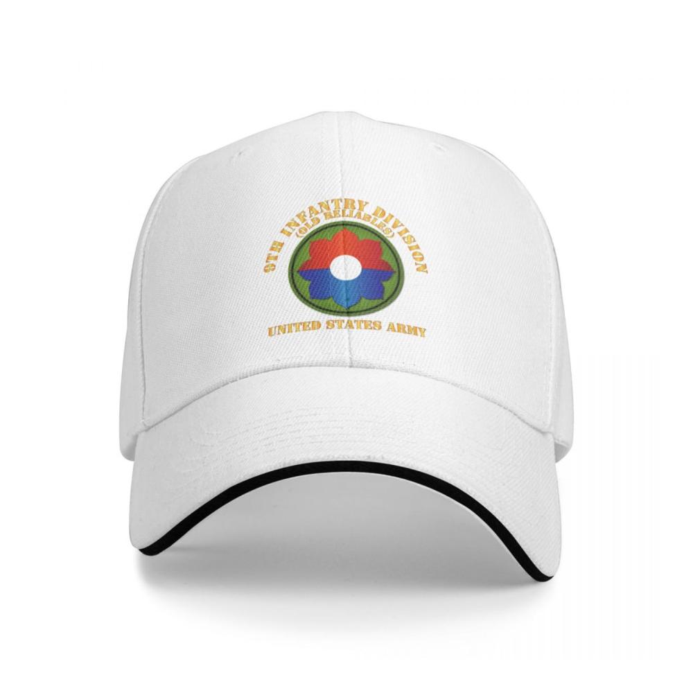 Entdecken Sie zeitlose Eleganz Verstellbare Baseballkappe für Männer und Damen bedruckt mit Stolz der 9. Infanterie der USA - die zuverlässige Wahl für stilvolle Kopfbedeckung