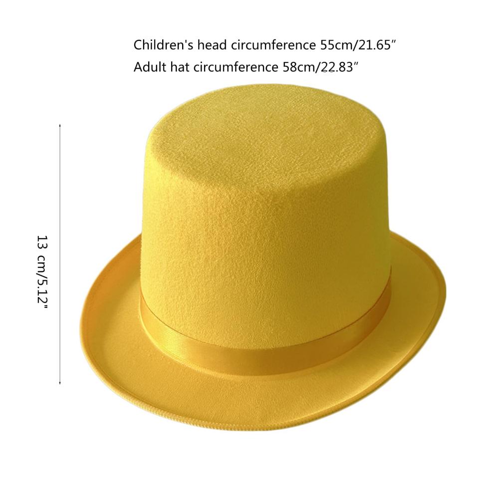 Entdecke den magischen Charme Eleganter Melonen-Zylinderhut für jeden Anlass! Perfekt für Partys Halloween und den Urlaub. Unisex-Design mit einer Prise Persönlichkeit und Stil