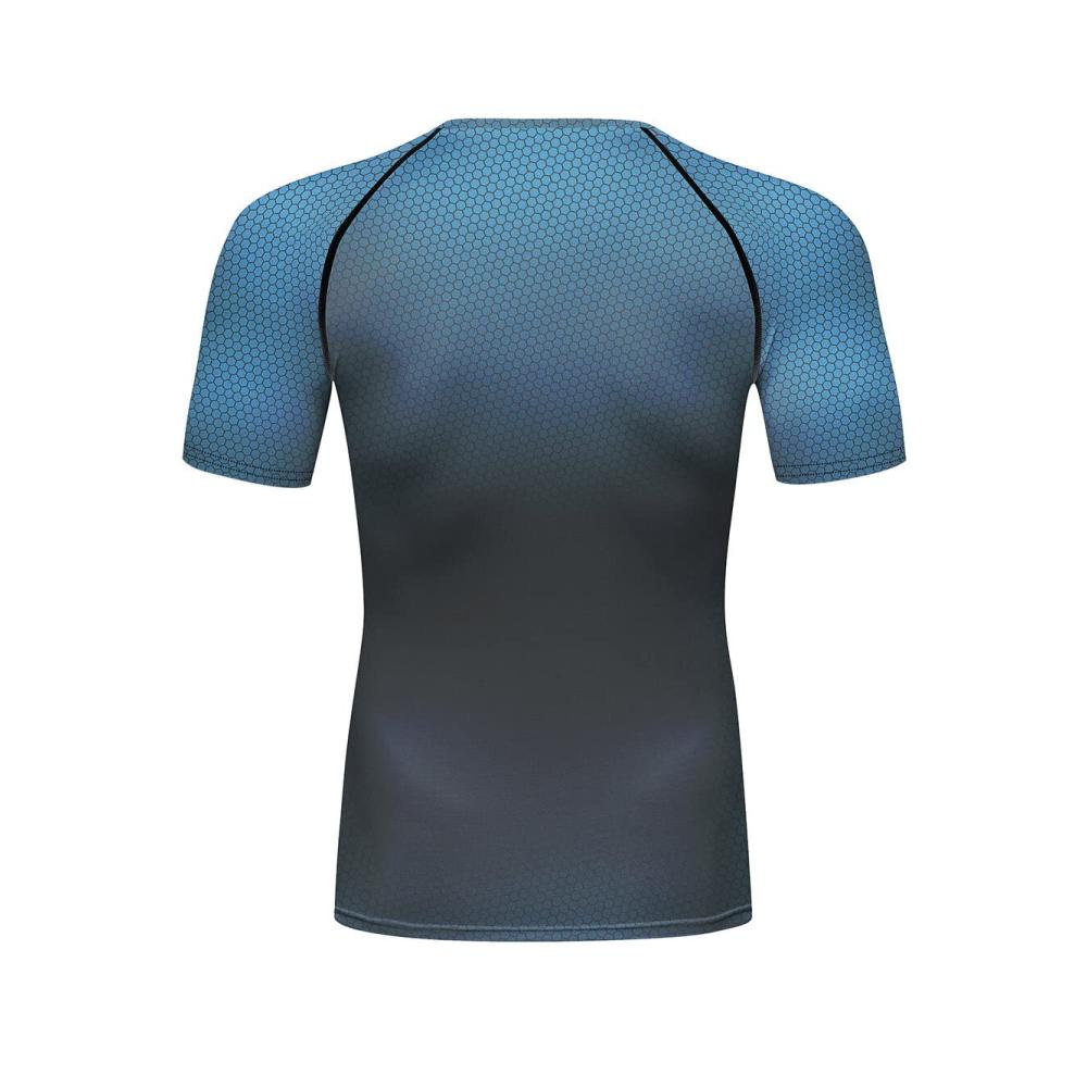 Entdecken Sie das ultimative Kompressionsset für Herren Leistungsstarke Kurzarm-Kompressionsshirts für Sport und Fitness in Aa XL-Größe