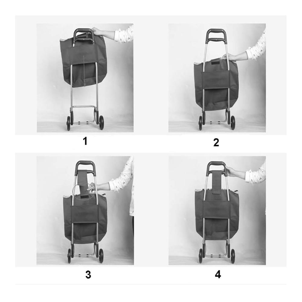 Entdecken Sie die Vielseitigkeit Hochwertige Ersatztasche für Shopping Trolleys & Koffer - 31L Fassungsvermögen für mühelosen Transport Ihrer Einkäufe