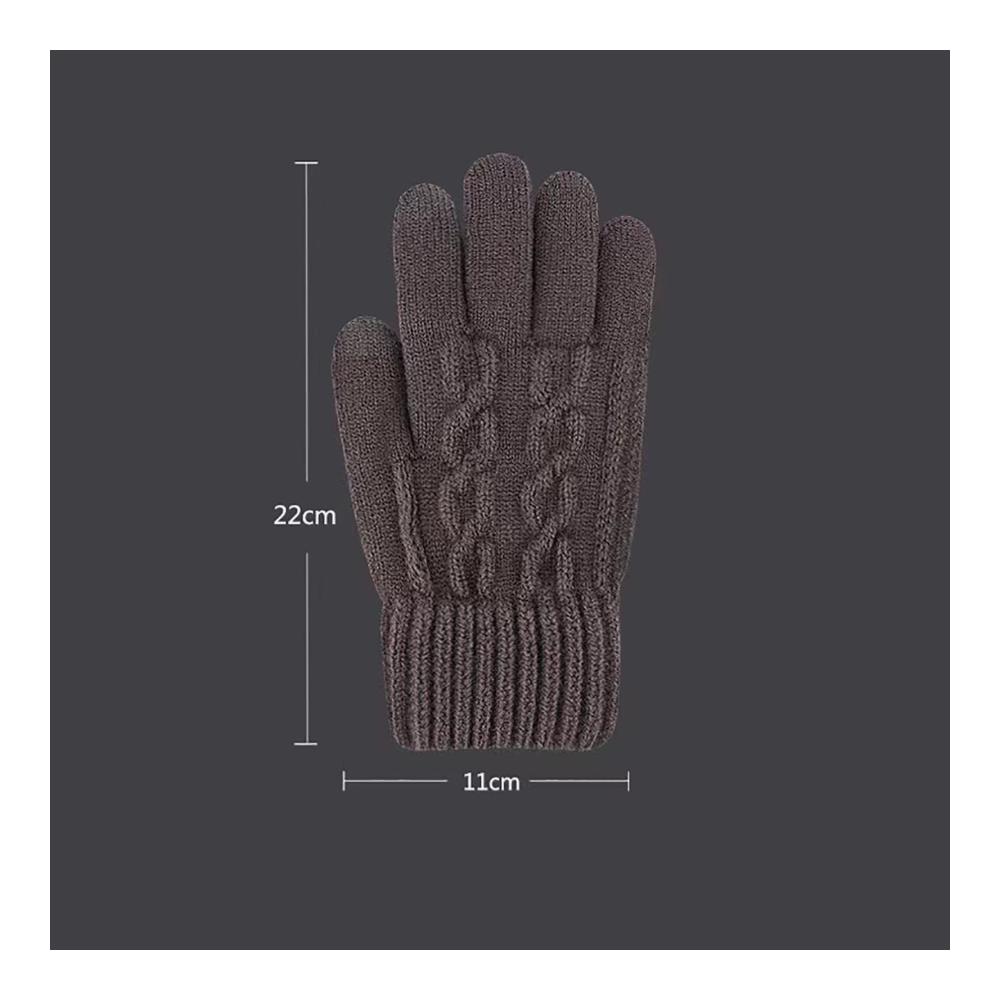 Behagliche Damen Winterhandschuhe & Fäustlinge für kalte Tage | Bildschirmfähig & wärmend | Ideales Geschenk zu Thanksgiving Weihnachten & Neujahr