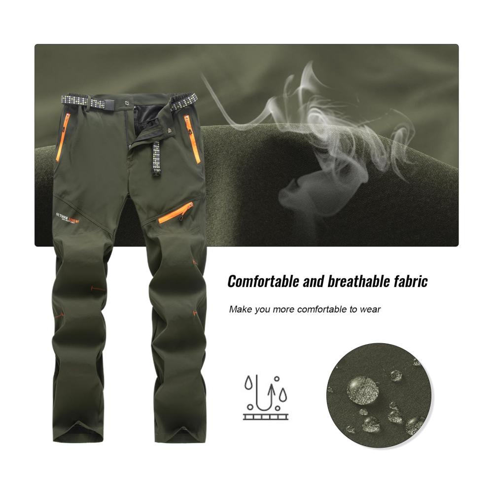 Entdecke den ultimativen Komfort Herren Outdoor-Hosen für Frühling und Sommer. Atmungsaktiv bequem und perfekt für Sport Wandern Trekking und Freizeit. Jetzt zugreifen