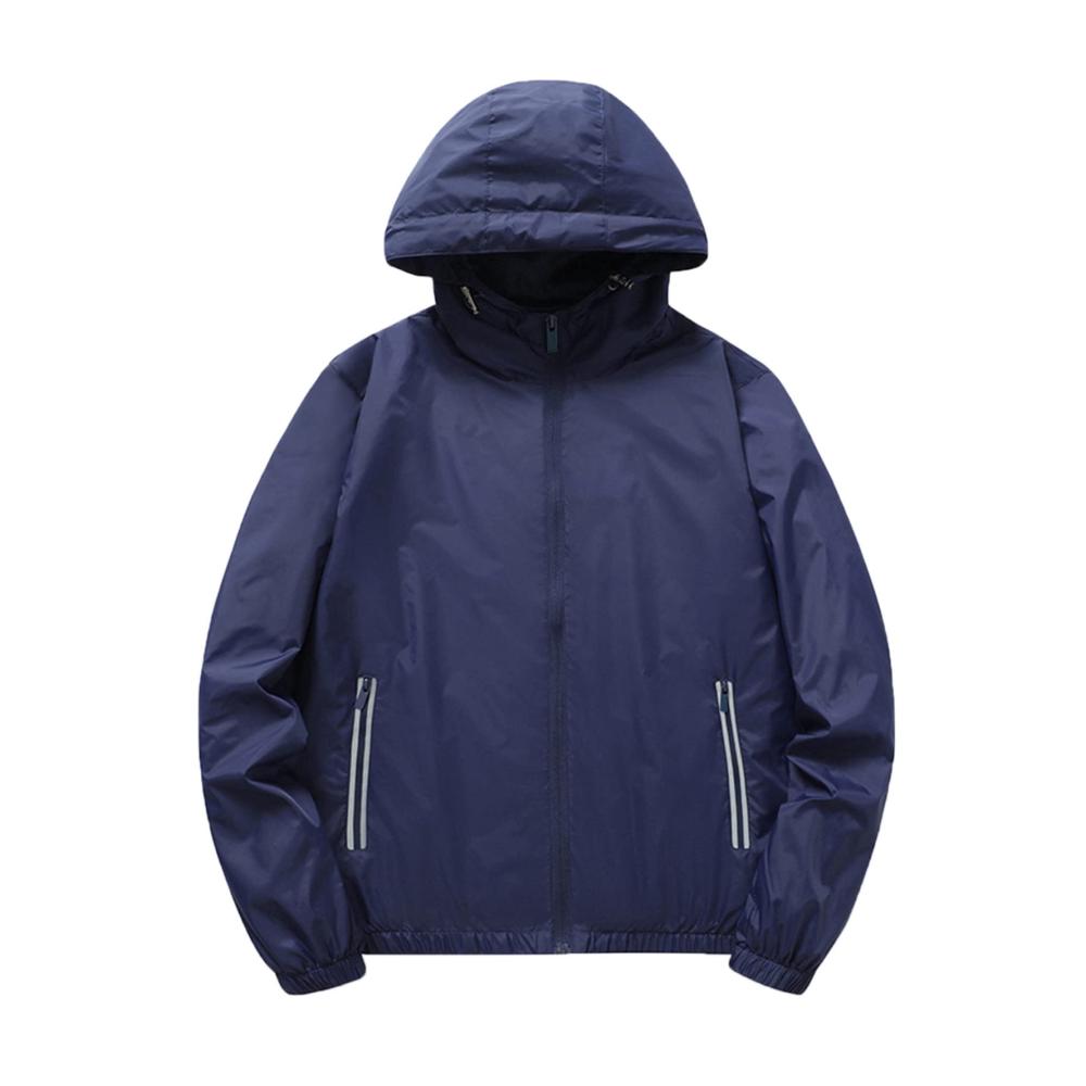 Ultimative Regenjacke für Herren Wasserdicht winddicht atmungsaktiv! Mit Kapuze Funktionsjacke perfekte Übergangsjacke. Schützt vor Sonne und Regen. Ideal für Outdoor-Aktivitäten