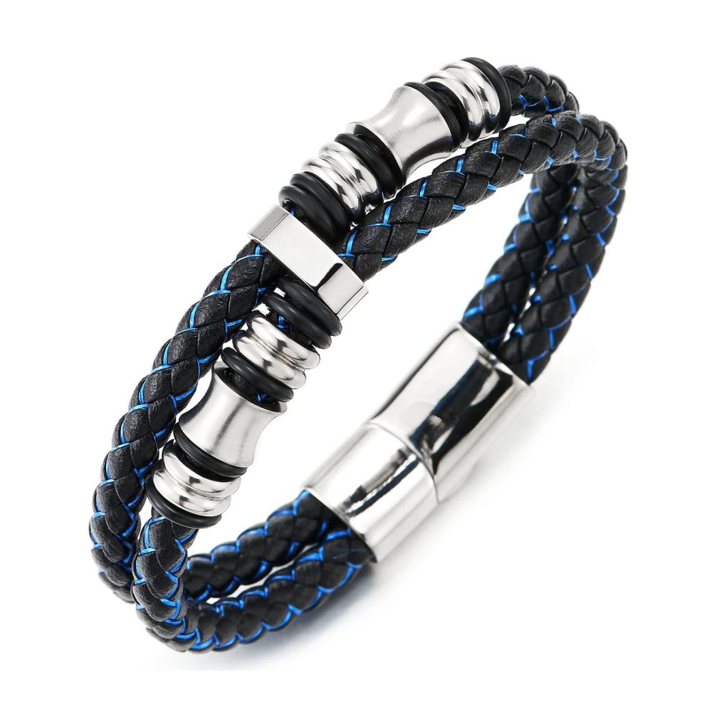 Ze-lederfarbe: Schwarz und Blau-02
