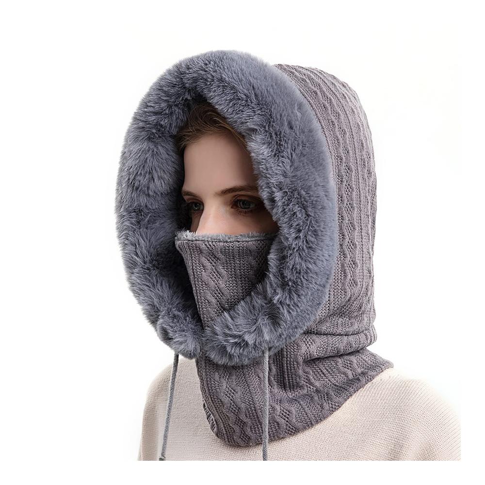 Ultimative Wärme und Stil Sturmhaube Gesichtsmaske für Damen | Winddicht verstellbar vielseitig einsetzbar | Perfekt zum Skifahren Radfahren | Premium Winteraccessoire