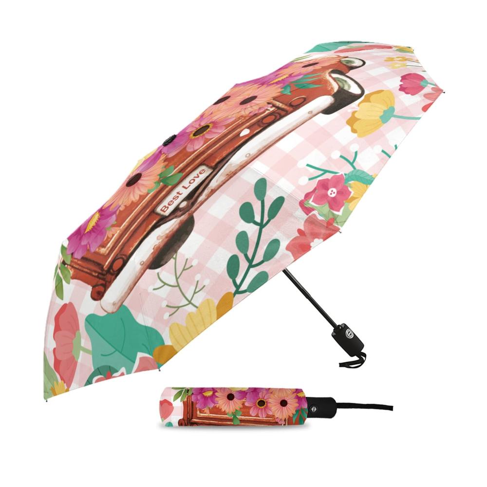 Hochwertiger Taschenschirm für Herren und Damen Kompakter Klappschirm für Sonne und Regen ideal für Outdoor und Reisen. Ein Must-Have für unterwegs