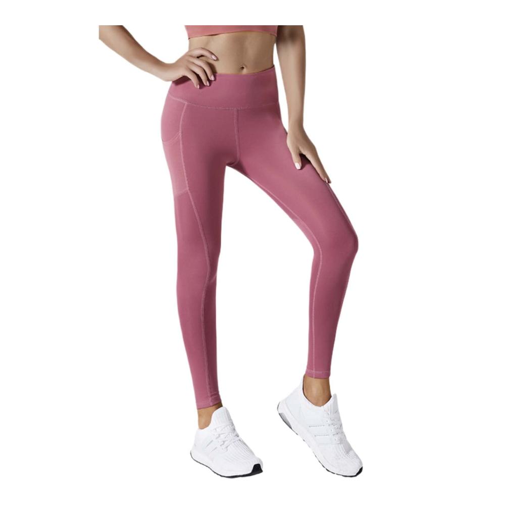 Erreiche neue Fitnesshöhen Hochtaillierte Damenleggings mit Bauchkontrolle und praktischen Netztaschen für ein komfortables und stilvolles Training. Gönn dir Qualität und Komfort
