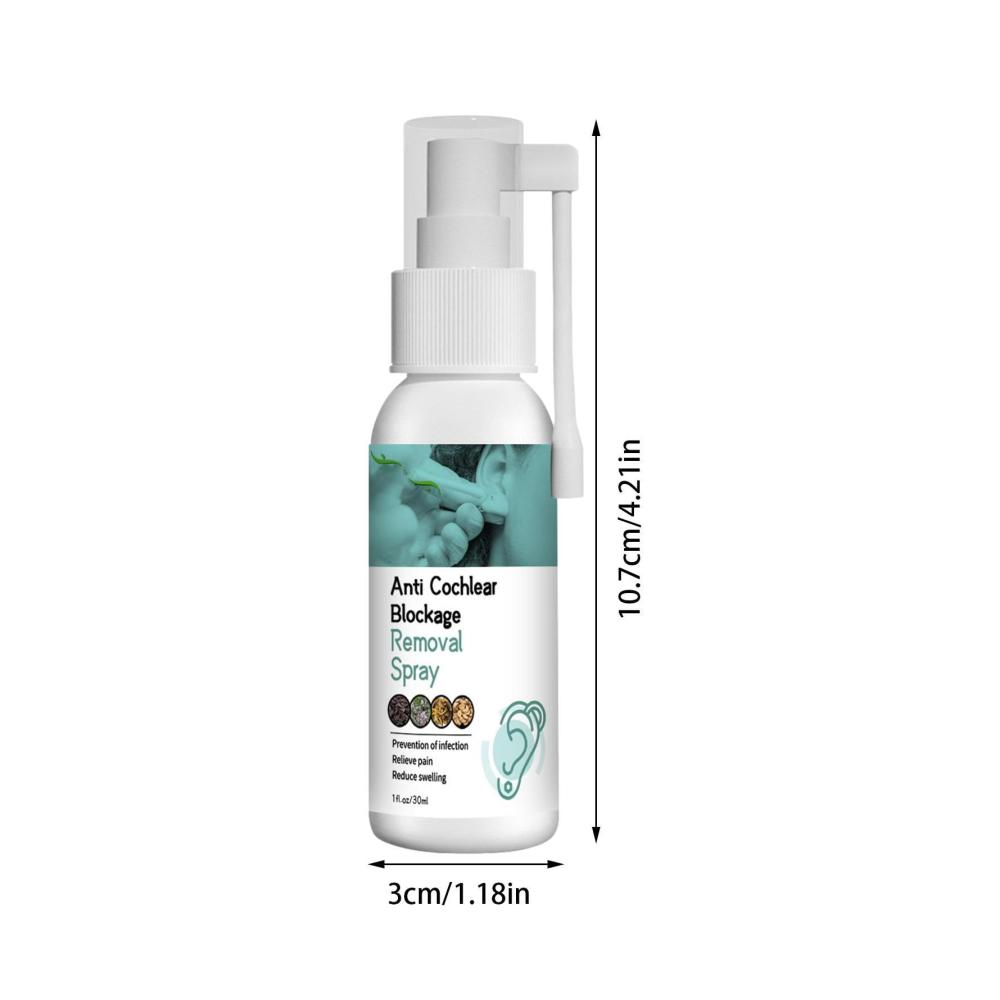 Ultimativer Pflegespray für Ohr-Piercings – 30 ml Anti-Blockier-Reiniger! Sanfte Lösung für Tragus und Knorpel-Piercings. Maximale Reinigung und Pflege garantiert