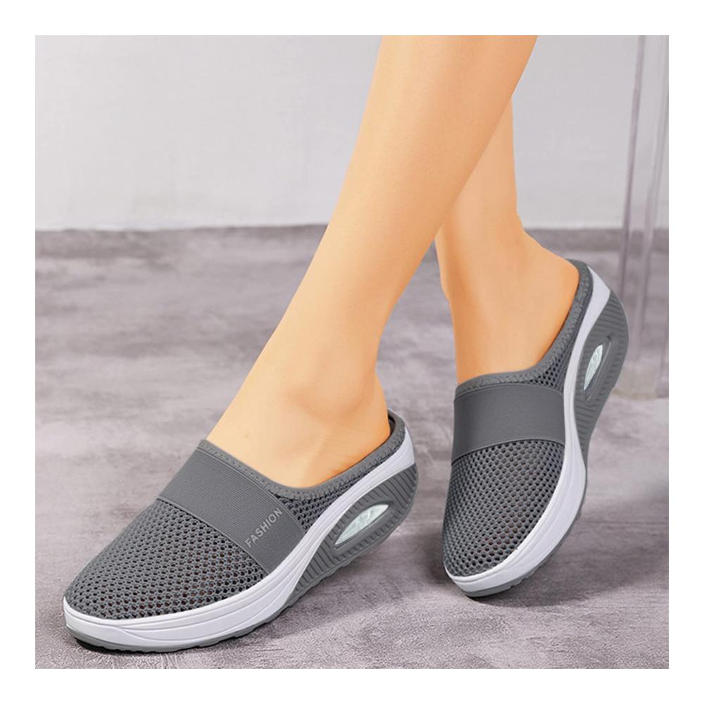 Höchsten Komfort auf dem Court Tennisschuhe Damen Air Cushion Orthopädische Slip-On Sneaker mit Fußbett für Ultimative Leistung und Stil