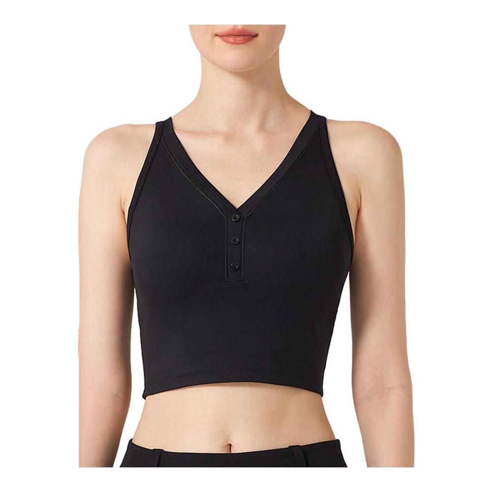 Einzigartiges Damen Unterhemd Tessa V-Ausschnitt Bralette mit überkreuzten Druckknöpfen und kabellosem Design. Stilvoll bequem und vielseitig für jeden Tag