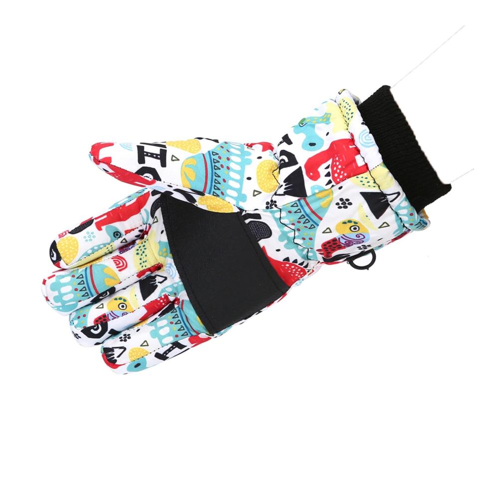 Kinder Skihandschuhe Wasserdicht Winddicht & Warm! Perfekte Fleece Winterhandschuhe mit Cartoon-Design für 4-12 Jahre. Ideal zum Snowboarden & Skifahren! Jetzt zugreifen