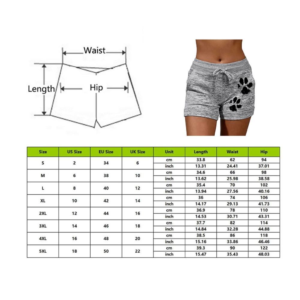Sport Shorts Damen - Atmungsaktiv schnell trocknend | Kurze Hose mit Taschen | Stretch Sweatshorts für Gym & Fitness