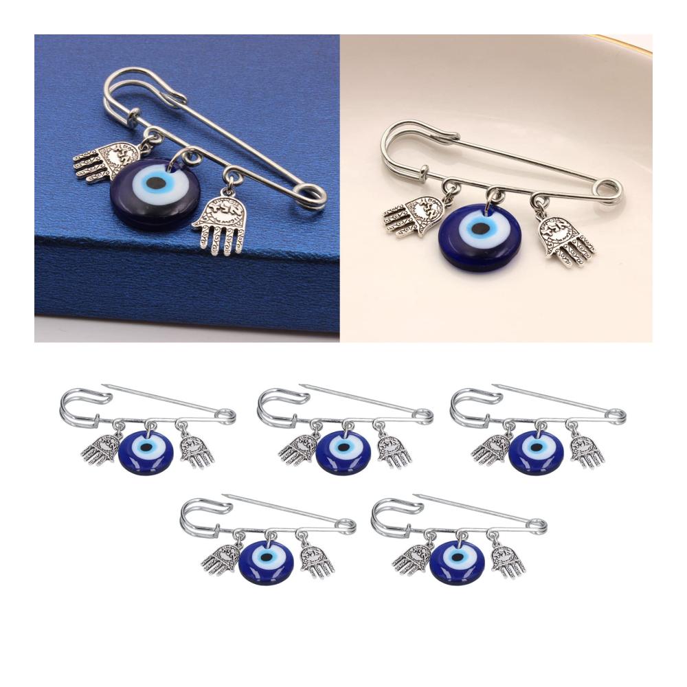 Einzigartige Evil Eye Brosche Premium-Qualität für stilvolle Akzente bei Partys Hochzeiten & zu Hause. Sichere Anstecknadeln für perfekten Halt