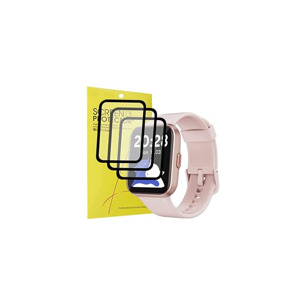 Uhrenarmbänder Schutzfolie Kompatibel für ENOMIR 208 Smartwatch 1.69 HD TPU Displayschutzfolie für Aeac/ENOMIR id208bt Smartwatch (3er Pack