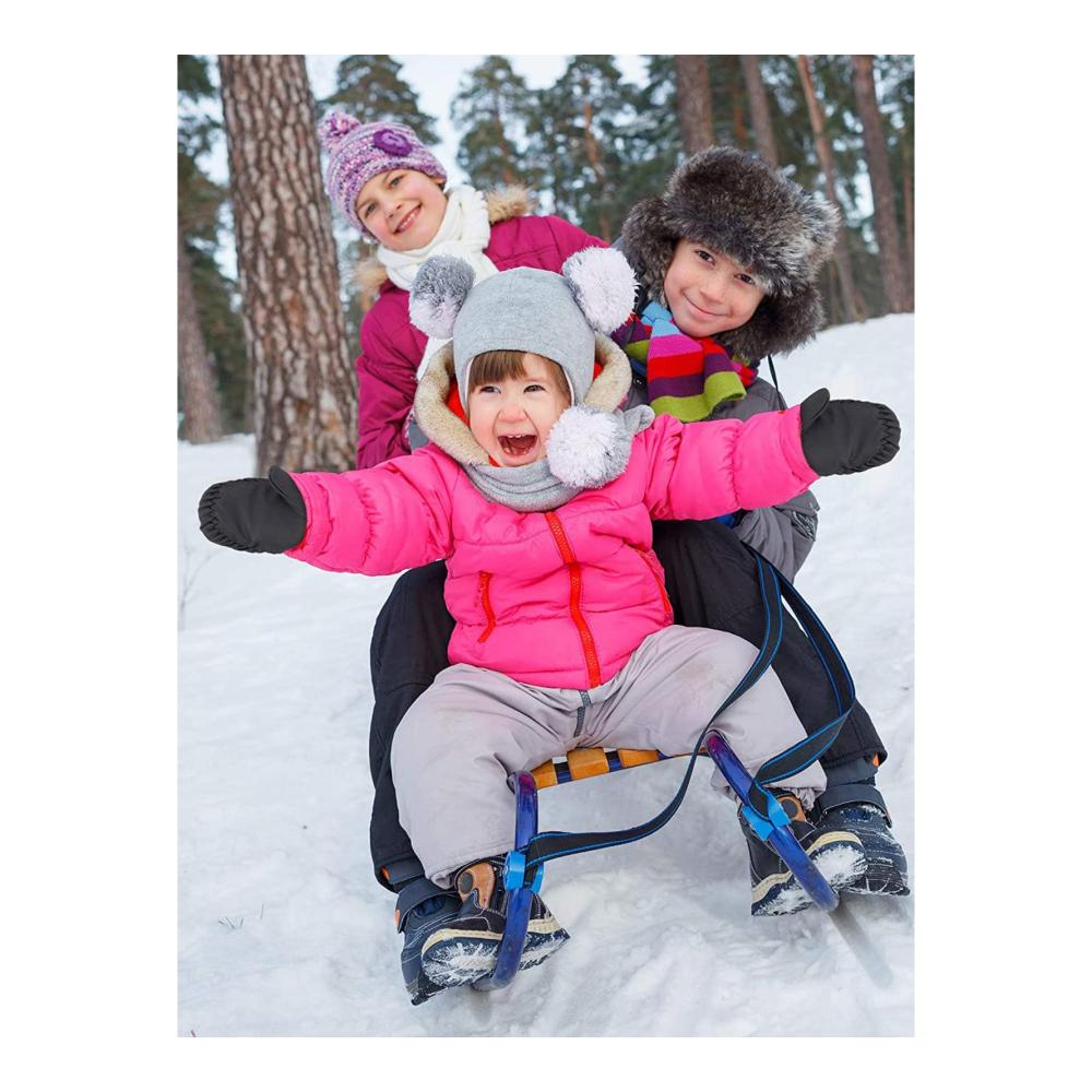Warme Winddichte Kinder Skihandschuhe - Perfekt für Wintersport Outdoor-Abenteuer und Schneeballschlachten unter Null Grad