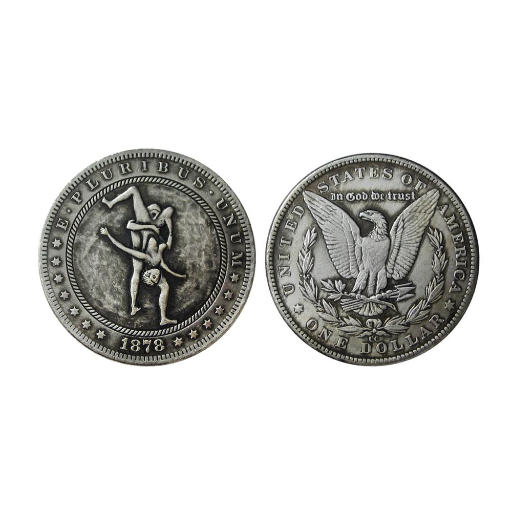 Entdecken Sie die Eleganz der Münzbörsen mit dem Versilberten Morgan Dollar S01! Sammeln Sie die klassische Schönheit der amerikanischen Geschichte wieder