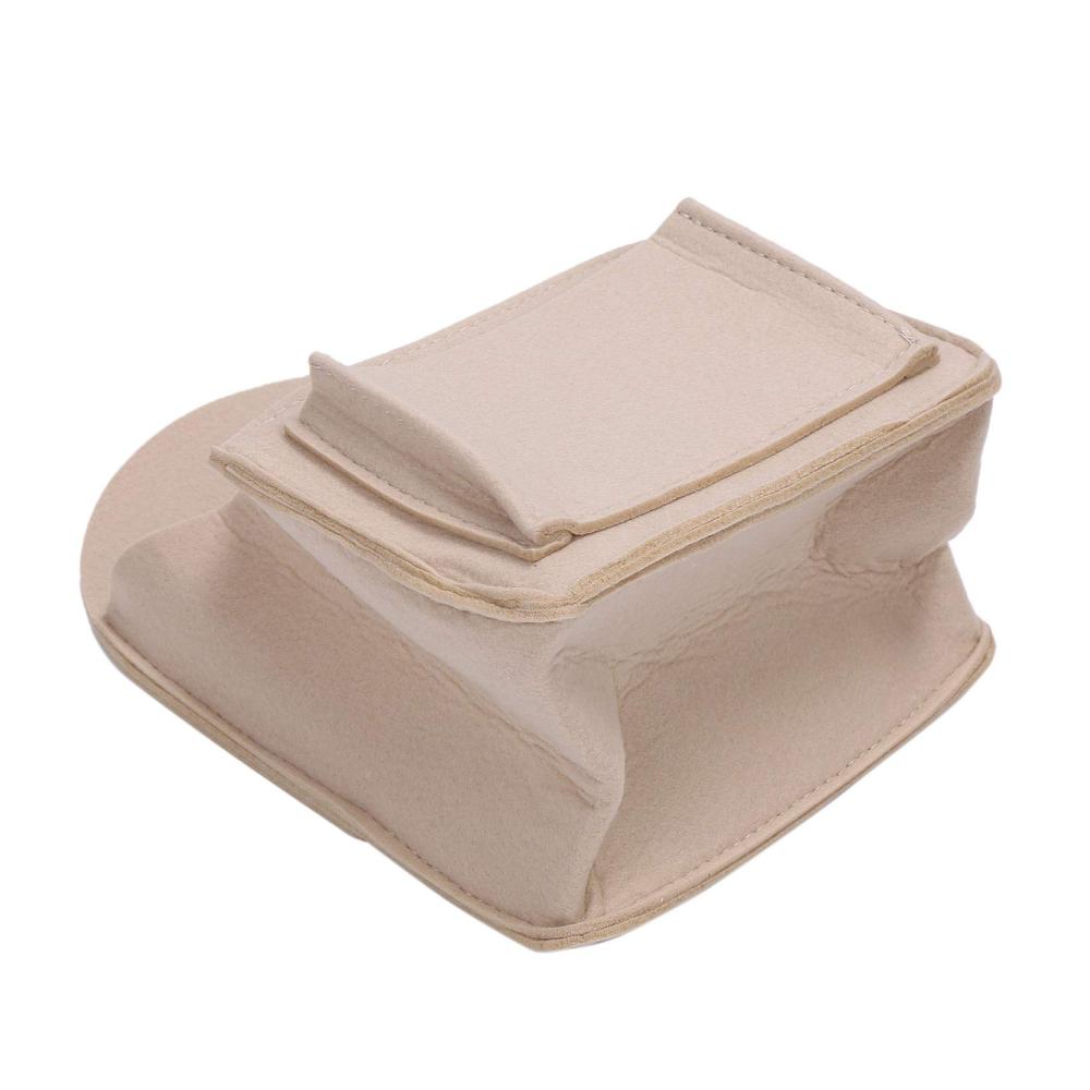 Maximale Organisation Filz Taschenorganizer für Rucksäcke und Handtaschen – Perfekte Aufbewahrungslösung für Männer und Frauen – Dunkles Khaki