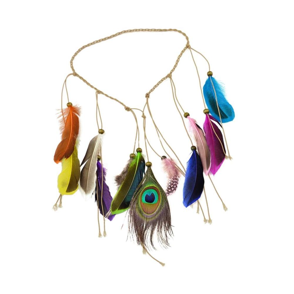 Entdecken Sie den Charme von Boho Gewebtes indisches Quasten-Stirnband - Perfekter Hippie-Haarschmuck mit Stil und Komfort für jeden Anlass