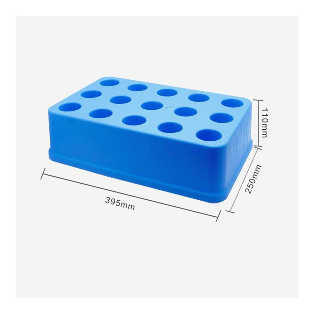 CNC-Fräsmaschinen-Werkzeughalter Koffer BT40 Aufbewahrungsbox zur Sammlung von Werkzeugen mit großer Kapazität tragbare leichte Kunststoff Sammelbox Blau