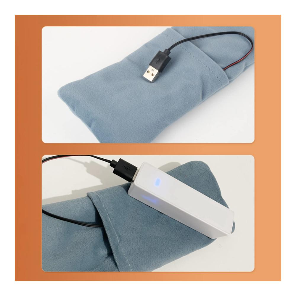 Kuscheliges Winterkopftuch Elektrisch beheizter Nackenwärmer | 3 Stufen einstellbare Temperatur | USB aufladbar | Wärmeregulierung | Schwarz | Einheitsgröße | Extra gemütlich! 🧣✨