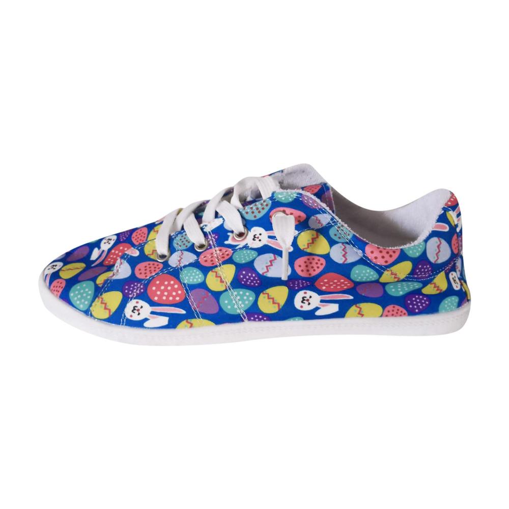 Entdecken Sie den Retro-Chic Segelschuhe Damen 41 mit buntem Frucht- und Blumendruck weicher Schnürung und dickem Boden. Stilvolle Freizeitschuhe für den perfekten Look