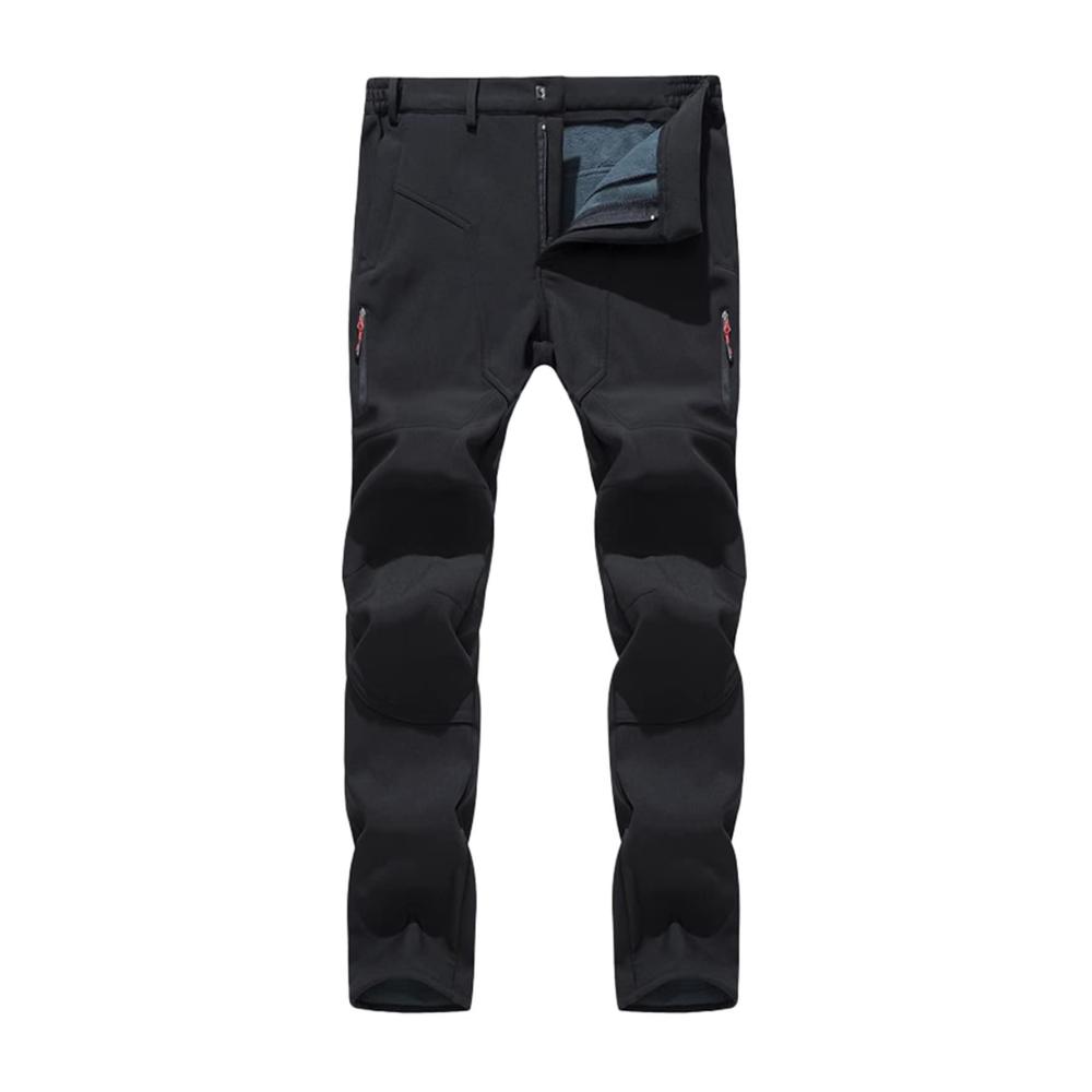 Entdecken Sie ultimative Wärme und Komfort Premium Softshell Fleecehose für Herren - Wasserdicht atmungsaktiv und perfekt für Outdoor-Abenteuer im Winter! Ideal zum Wandern und Klettern