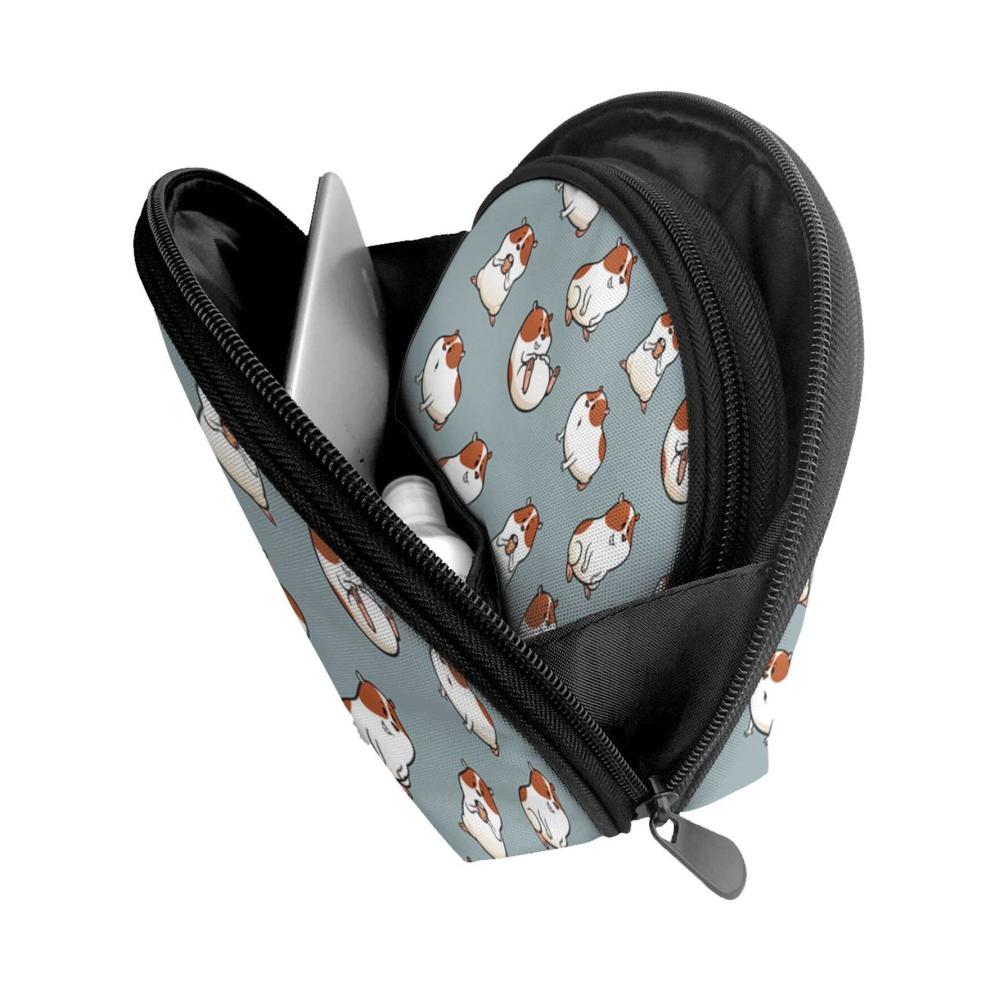 Organisiere deinen Stil mit Leichtigkeit! 2er Set Kulturtaschen Niedliche Meerschweinchen-Motive ideal für unterwegs. Perfekte Make-up-Tasche und stilvolle Damen-Handtasche