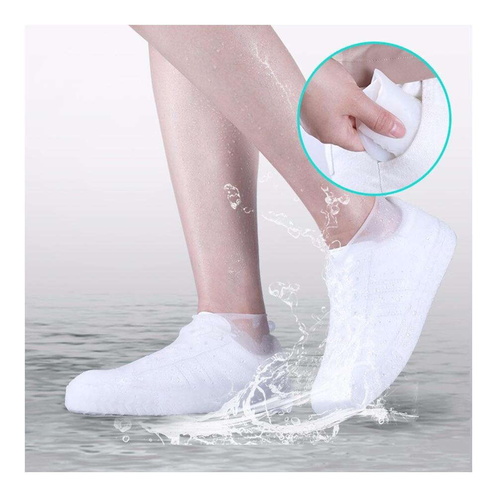 Schützen Sie Ihre Schuhe mit Stil! 3 Paar Gelbe Galoschen – Wasserdicht Wiederverwendbar & Tragbar. Perfekter Schutz vor Regen & Schmutz. Holen Sie sich Ihre heute
