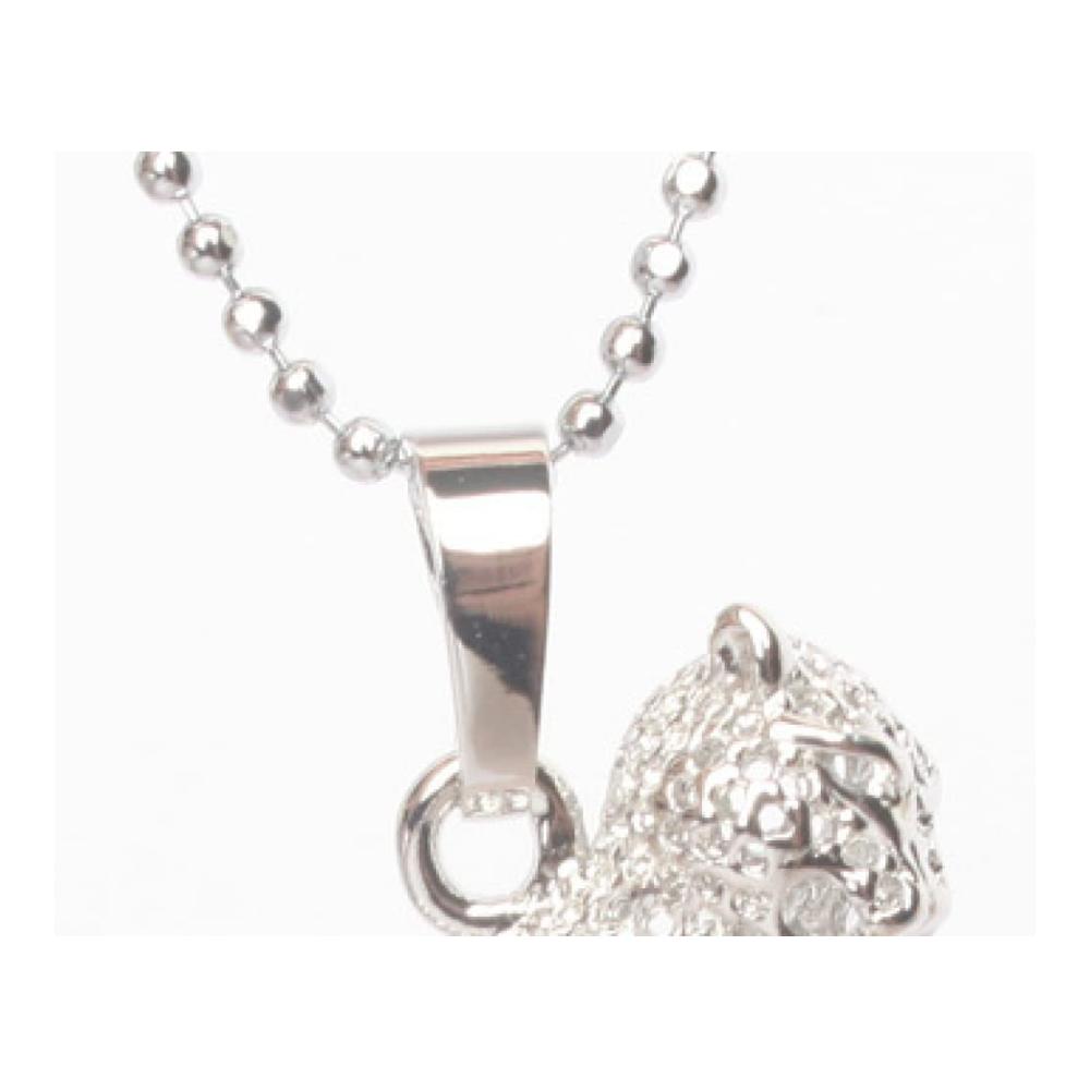 Einzigartige Stein Kette mit Leopard Anhänger Tigerauge Perlen Reiki Balance und Heilkristall. Perfektes Geschenk für Frauen Männer und Mädchen! Hochwertiger Edelstein Schmuck