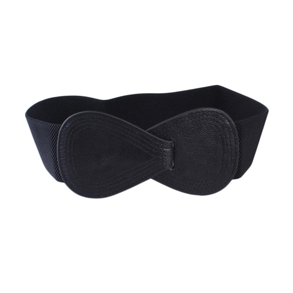 Einzigartiger Damen-Gürtel Kunstleder Mini-Schleife Druckknopfverschluss! Stilvoll betonen Sie Ihre Taille mit diesem elastischen Schmuckstück