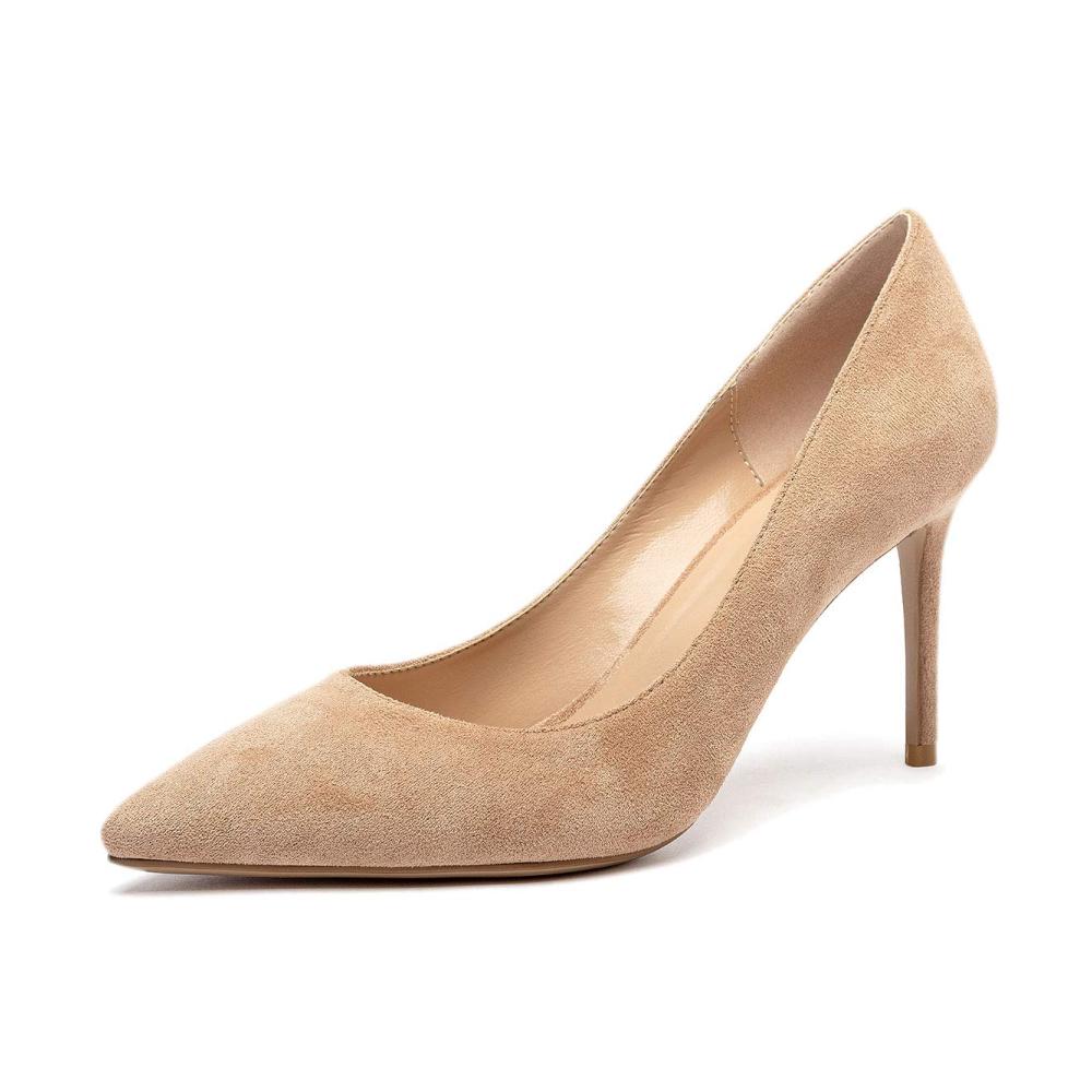 Beige Nackt Wildleder