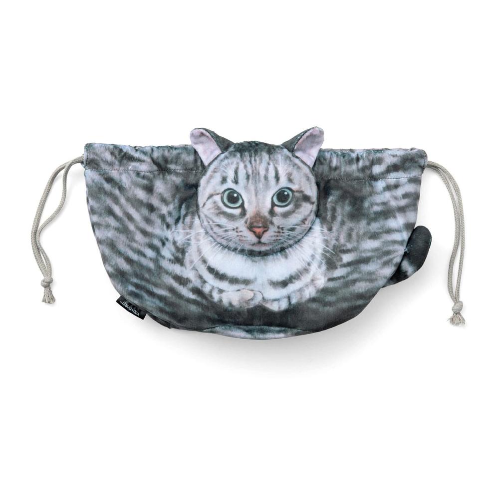 Entzückende Katzen-Kulturtasche Praktischer Organizer für Make-up und Reiseutensilien - Weich tragbar und spaßig gestaltet