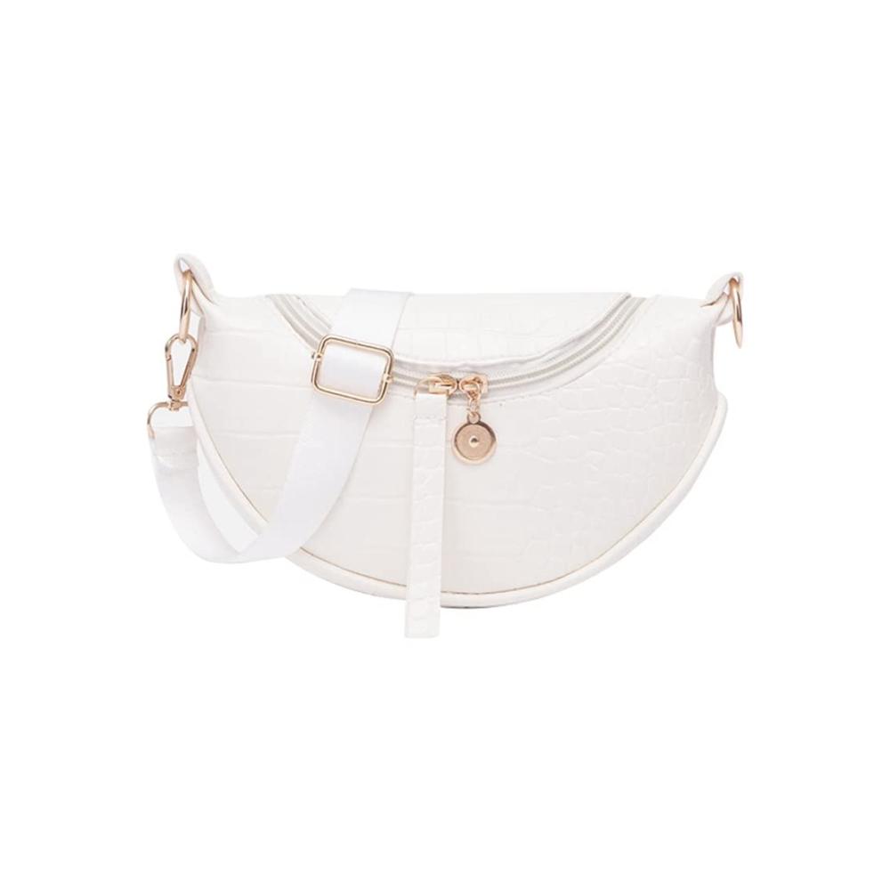 Stilvoller Messenger-Bag für Damen Vielseitiges Design im koreanischen und westlichen Stil perfekt für jeden Anlass. In Weiß One Size. Entdecken Sie jetzt