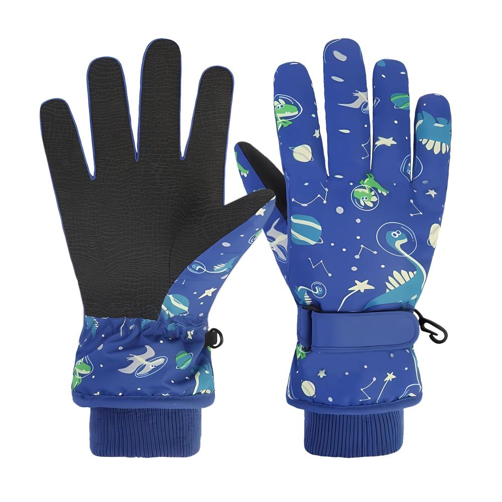 Hochwertige Kinder Winterhandschuhe für Sport & Outdoor-Aktivitäten | Wasserdicht Winddicht Fleece | Ideal zum Skifahren Snowboarden Wandern | Jungen & Mädchen 1-10 Jahre