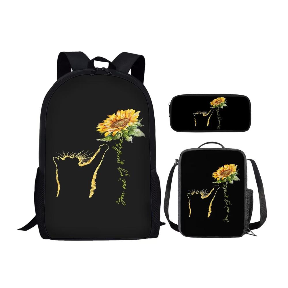 Sonnenblumenkatze