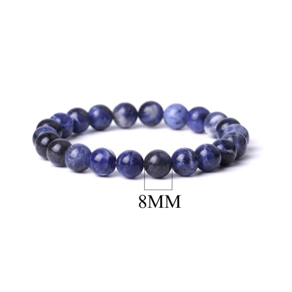 Entdecke das perfekte Geschenk Verstellbares Chakra Armband mit Dumortierit-Natursteinperlen. Einzigartiger Armschmuck für Frauen Mädchen und Jungen. Weihnachtsschmuck der Herzen berührt