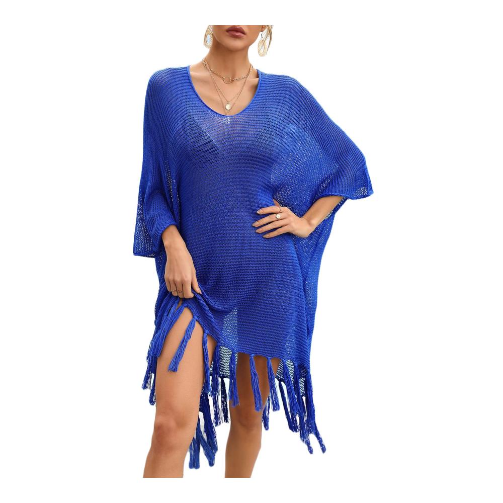Entzückende Damen Pareos & Strandkleider Quasten Badeanzug Cover Up für stilvolle Strandtage! Perfektes Outfit für Bikini-Liebhaberinnen. Jetzt zugreifen und den Sommer in vollen Zügen genießen
