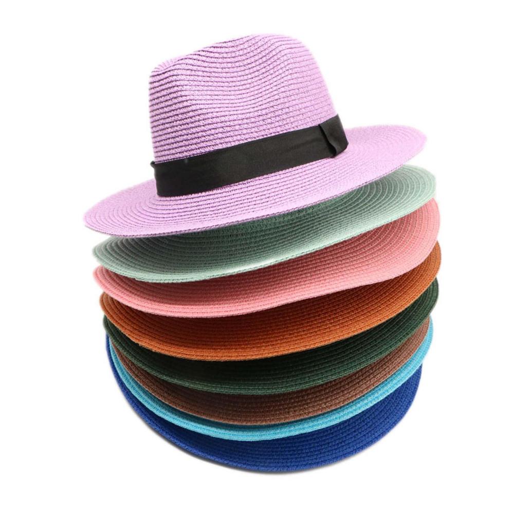 Sommerstyling mit Eleganz Panamahut für Damen und Herren – Klassischer Fedora-Trilby für Strand Partys und Picknicks – Sonnenschutz und Stil vereint