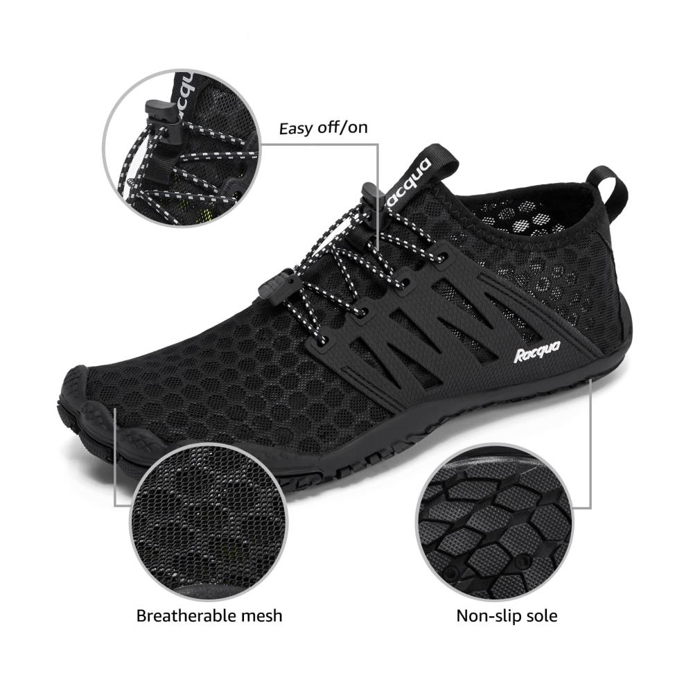Racqua Composite Mesh Wasserschuhe - Perfekte Passform für Männer & Frauen Komfort & Stil - Ideal für Wassersport