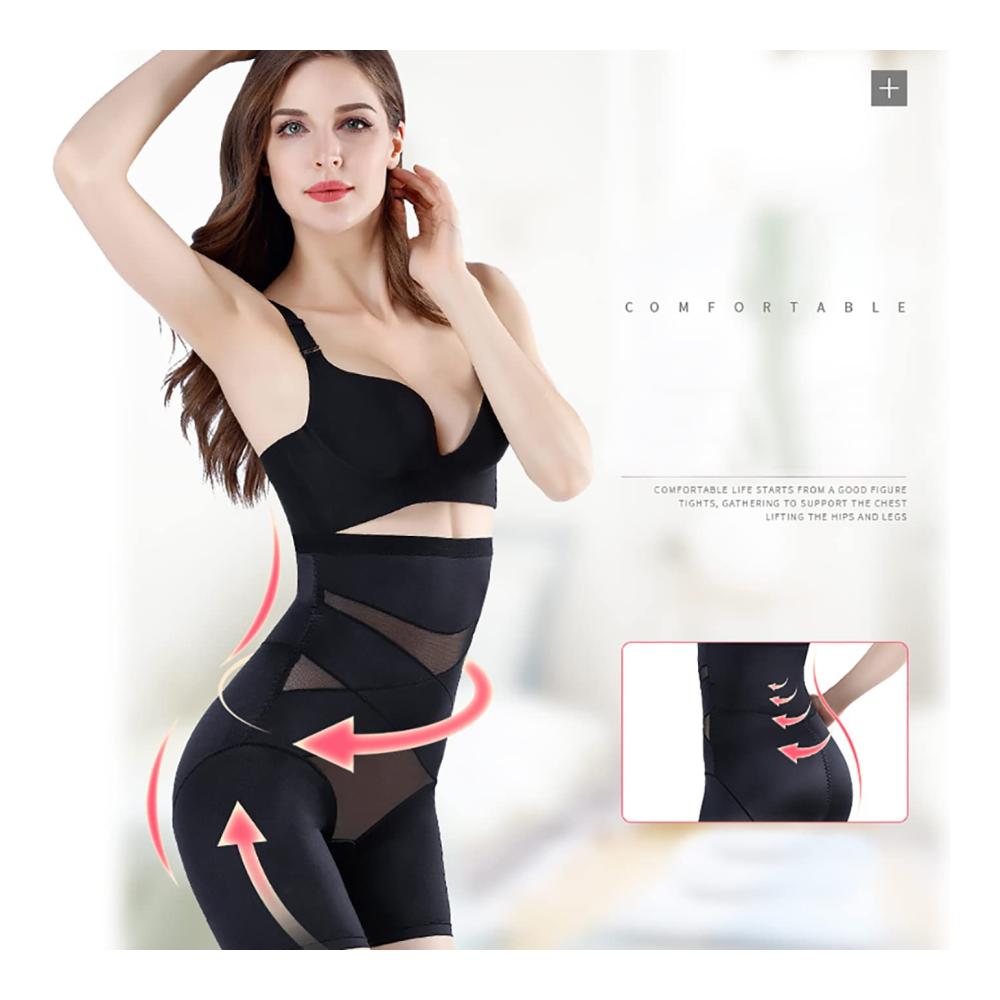 Figurformender Miederslip Ultimative Bauch- und Gesäßkontrolle für Damen | Cross Compression Abs & Booty Shaper | Taille betonen und formen | Komfortabel und diskret unter der Kleidung