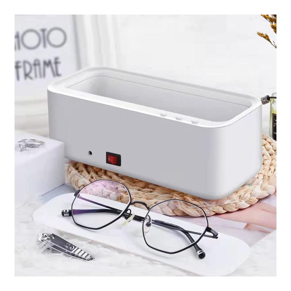 Erleben Sie mühelose Reinigung & Pflege mit der ultraleichten USB-aufladbaren Ultraschall-Unterlegscheibe. Perfekt für Zuhause Schmuck Halsketten Brillen Uhrenboxen und mehr