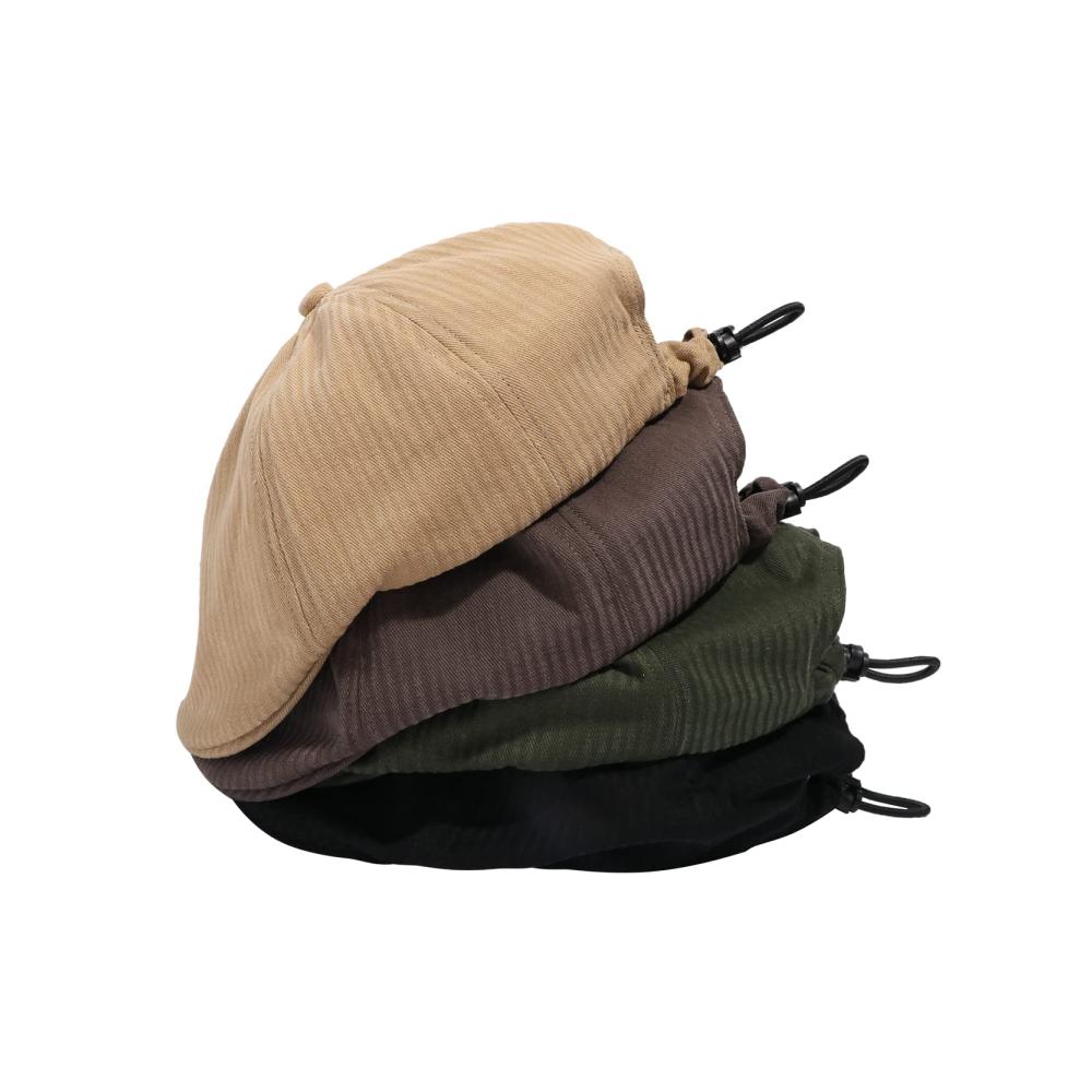Retro Newsboy Flat Caps Herren Klassische Shelby Mütze Gatsby Schiebermütze Baumwolle 6-Panel-Schlägermütze Tellermütze Baskenmütze