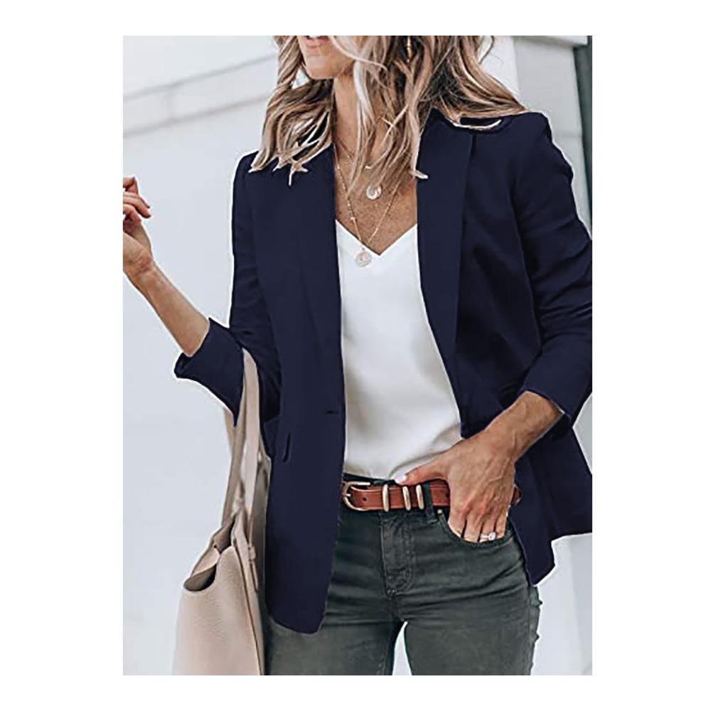 Modischer Damen Blazer 2024 Elegant Vielseitig Stilvoll! Perfekt für Büro Freizeit & mehr. Holen Sie sich jetzt Ihre neue Lieblingsjacke für den Herbst